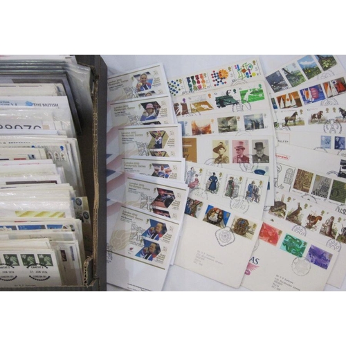 50 - Box of approx. 100 FDC's decimal and LDS, addressed and blank. Including 2021 Paralympic Gold Medal ... 