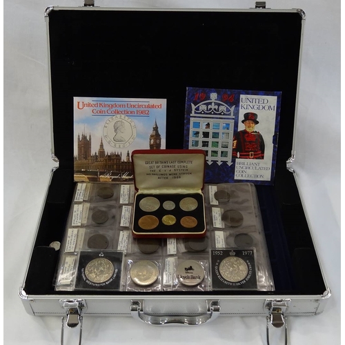 97 - Low grade coins mainly 19th Century pennies, half pennies. Ideal collection for new coin collectors ... 