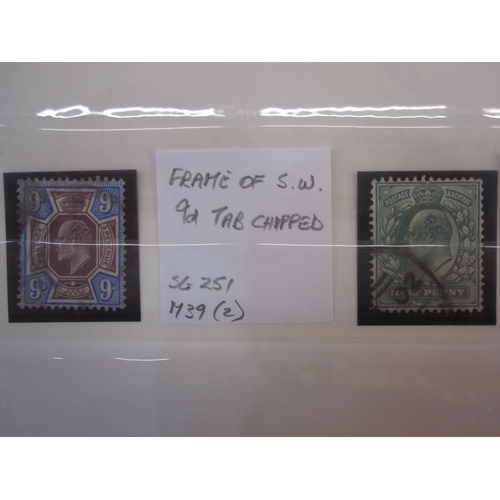 40 - British Levent 1893, 40 PARAS on 1/2d Rermillian with Feb 28th camel on piece. 4 cards of KE VII inc... 