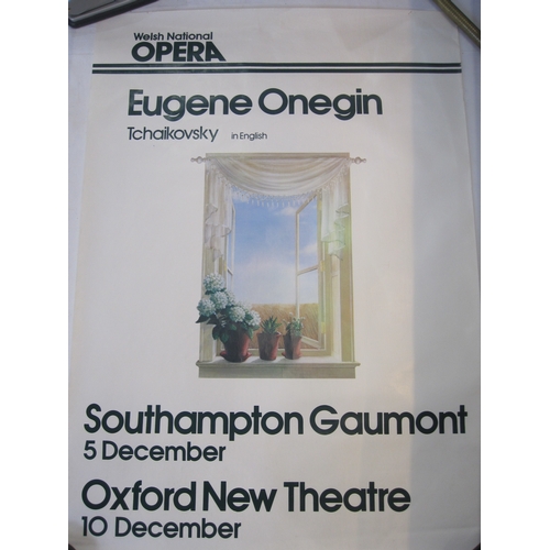 214 - Ten film and theatre posters including Anthony and Cleopatra, RAC Aldwych Welsh National Opera, 1997... 