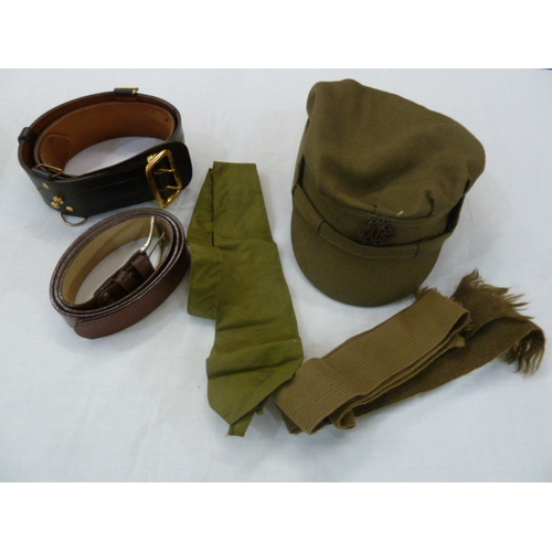 287 - Woman's Auxiliary uniform jacket, skirt and belt with hat