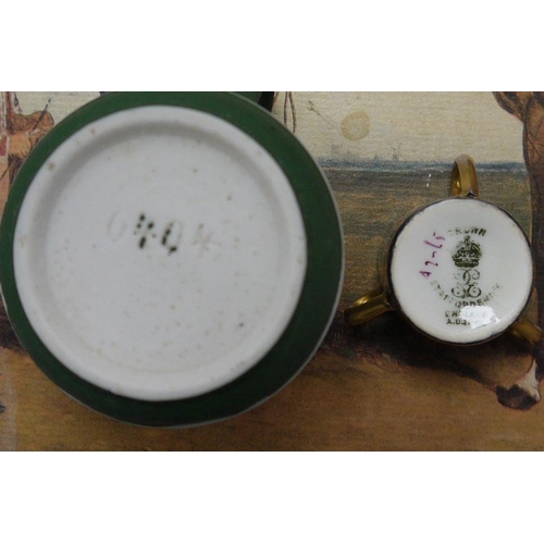 2 - Collection of assorted pottery and porcelain, various marks, including two T.G. Green Cornishware ja... 