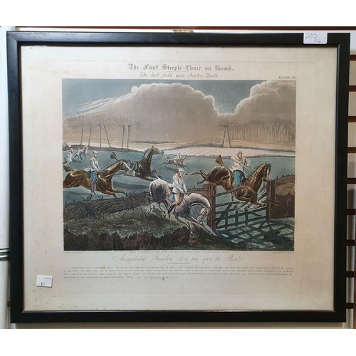 260 - After Henry Alken 
 Coloured engravings
 