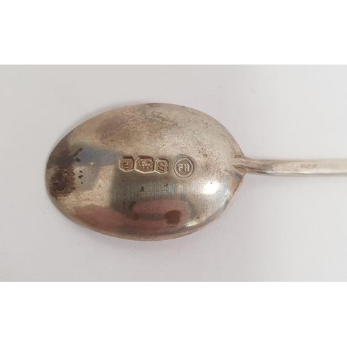 318 - Two cased sets of silver coffee spoons, approx. 2.2ozt