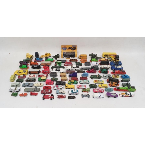 398 - Assorted diecast cars to include Connaught 2l G.Prix No.8 car, Dinky Toys 480 Bedford van, Lonestar ... 