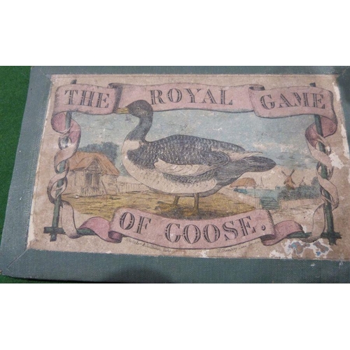 433 - Vintage games to include The Royal Game of Goose, Nouvelles Metamorphoses cards, vintage German Das ... 