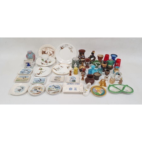 68 - *** WITHDRAWN *** Collection of assorted pottery, porcelain and glassware, including a Solian Ware S... 