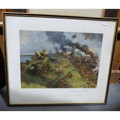 1353 - After Terence Cuneo 
Colour print 
