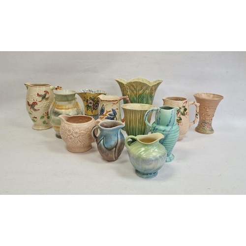 19 - Quantity of Beswick, Arthur Wood,  Price Bros. and similar pottery jugs and vases (12)