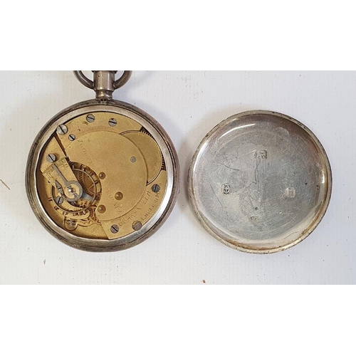 282 - Quantity of assorted pocket watches to include silver-cased pocket watch with subsidiary seconds dia... 