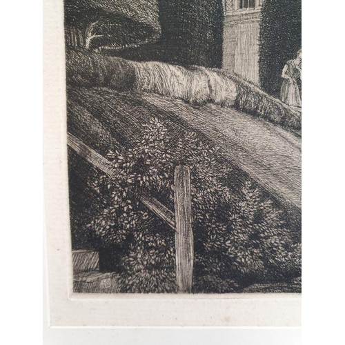 287 - After F L Griggs (1876-1938)
 Etching
 Owlpen, signed in pencil lower right (18.5 x 23.5 cm)