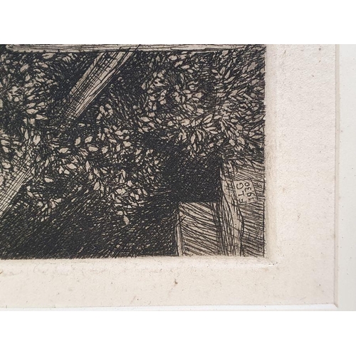 287 - After F L Griggs (1876-1938)
 Etching
 Owlpen, signed in pencil lower right (18.5 x 23.5 cm)