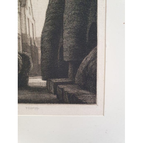 287 - After F L Griggs (1876-1938)
 Etching
 Owlpen, signed in pencil lower right (18.5 x 23.5 cm)