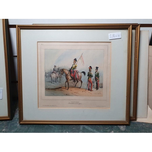 296 - After V. Adams
 Lithographic prints
 Set of seven 