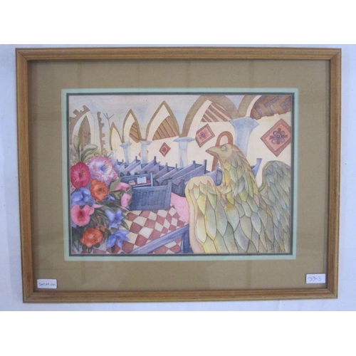 298 - Lucy Elizabeth Brock (1927-2018) (Reigate and Redhill School of Arts and Crafts, Truro College of Ar... 