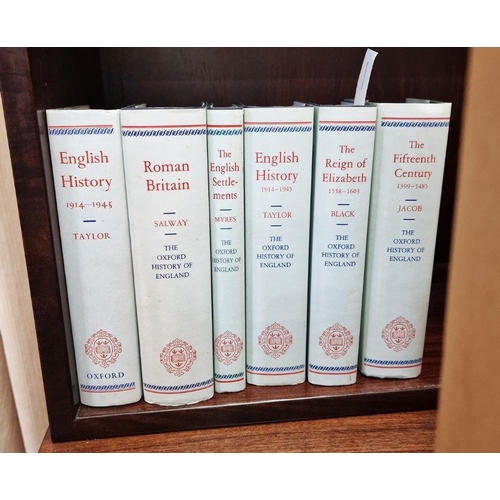 1 - The Oxford History of England, 18 vols with djs 
 Latham, R C & Matthews, W (ed) 
 