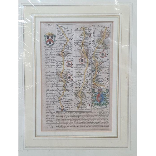 174 - Quantity of framed maps published by British Columbia and Vancouver Island, Denmark, Turkish Empire,... 