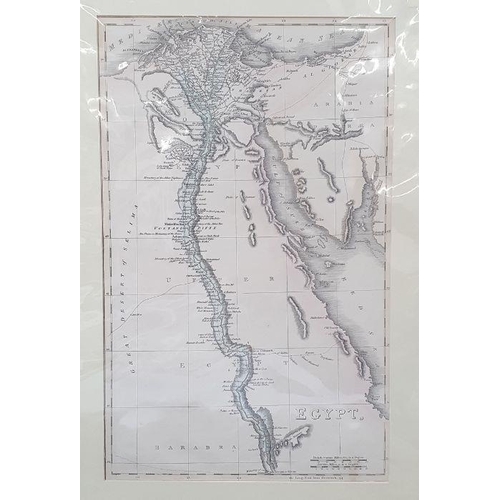 174 - Quantity of framed maps published by British Columbia and Vancouver Island, Denmark, Turkish Empire,... 