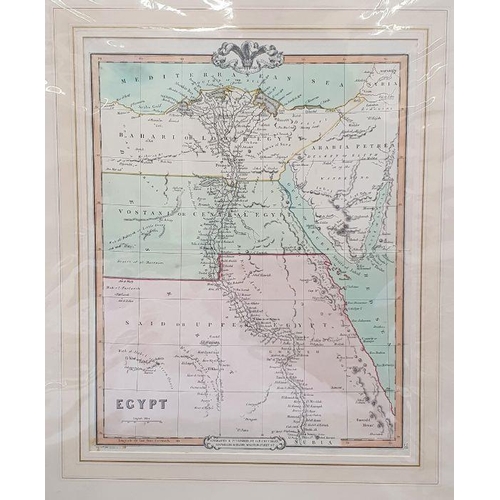 174 - Quantity of framed maps published by British Columbia and Vancouver Island, Denmark, Turkish Empire,... 