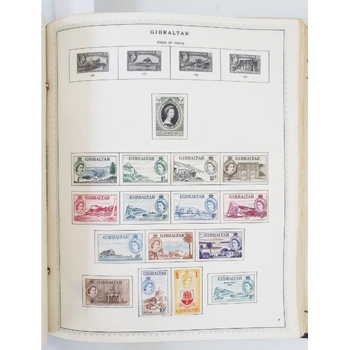 190 - GB & British Europe: Large Minkus album collection of mint GB & Regionals, Cyprus, Gibraltar and Mal... 