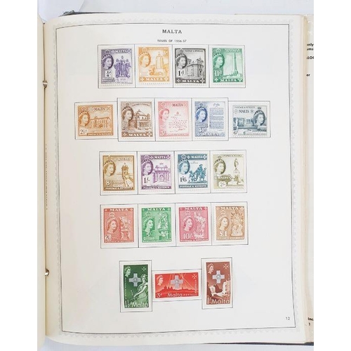 190 - GB & British Europe: Large Minkus album collection of mint GB & Regionals, Cyprus, Gibraltar and Mal... 