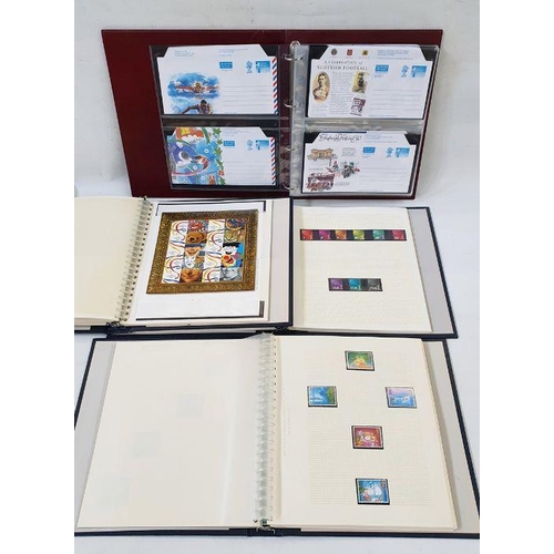 211 - GB: Seven Albums covering period 1987-2000; 3 of mint defin., commem. & postage due including bookle... 