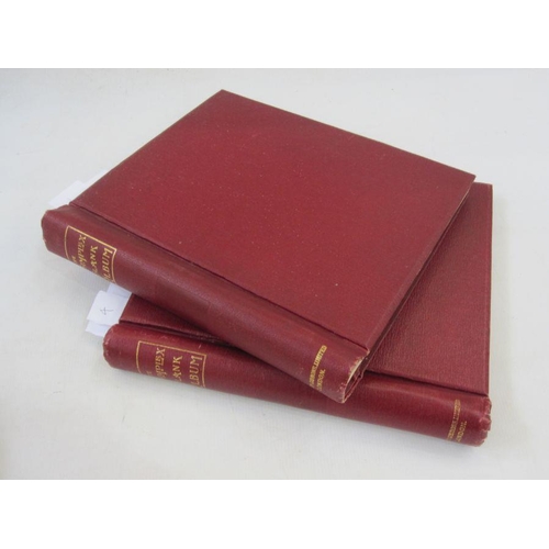 254 - GB & British Empire: QV-KGVI collection in 2 red 'Simplex' albums of mainly mint & used defin., comm... 