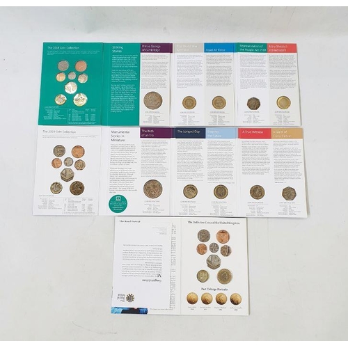 264 - Royal Mint Proof Set, 25th Anniversary of Decimal Currency in Britain. Silver coins from £1 down to ... 