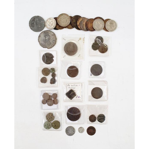 271 - Group of Coins held within a small plastic container, containing a group of lower grade coins from E... 