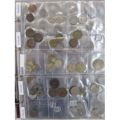 280 - Two Albums of mainly Euro and French Coinage (circulated) post war to date with some English 50ps