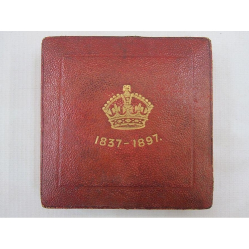 283 - Box Containing Commemorative Medals, including Queen Victoria Diamond Jubilee in bronze and original... 