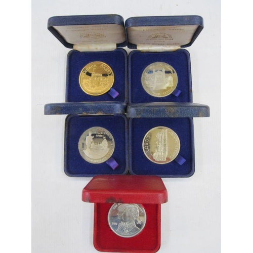 283 - Box Containing Commemorative Medals, including Queen Victoria Diamond Jubilee in bronze and original... 