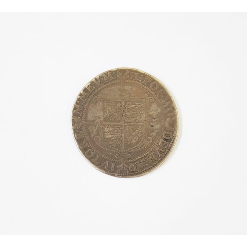 285 - Elizabeth I (1558-1601) seventh issue, 1601-2 half crown, mint mark 1, weight 14.2g, good clear lege... 