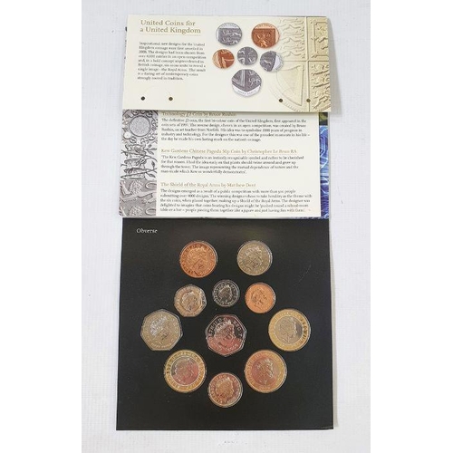 290 - Brilliant Uncirculated Coin Set 2009 including the 50p Kew Gardens