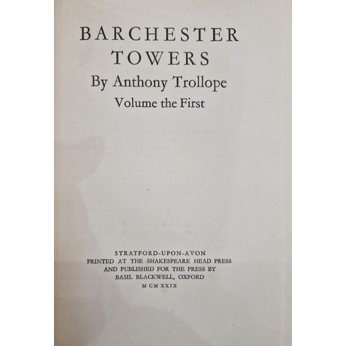 3 - Trollope, Anthony - Works
 The Shakespeare Head Edition of the Novels of Anthony Trollope, edited by... 