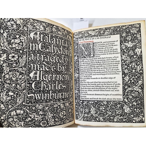 95 - Kelmscott Press, Swinburne, Algernon Charles
 