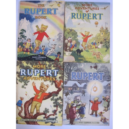 161 - Rupert annuals to include:-
 