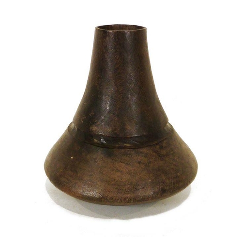 201 - Late 19th/ early 20th century, Ugandan wooden milk pot