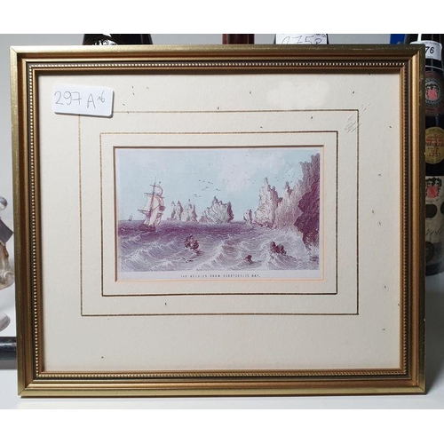 257 - Donald Ayres
 Oil on panel
 'Loch Linnie' signed lower right 8 x 11 cm
 together with assorted print... 