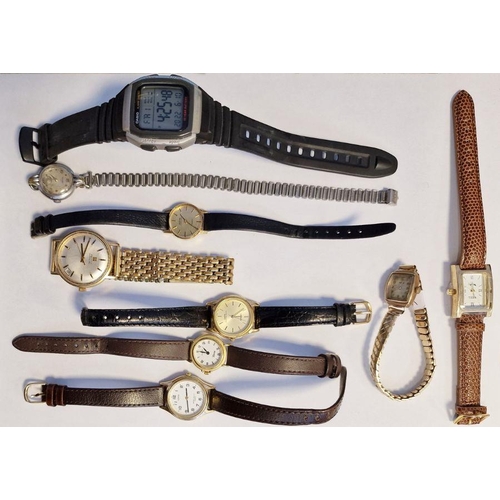 457 - Quantity of lady's and gentleman's wristwatches, various, to include a gentleman's Zenith automatic ... 