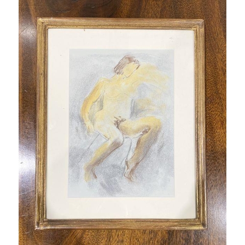 474 - Attributed to Katie Sowter (1954-2003) 
 Pastel study 
 Rattleston Hill, Bury St Edmunds, unsigned, ... 