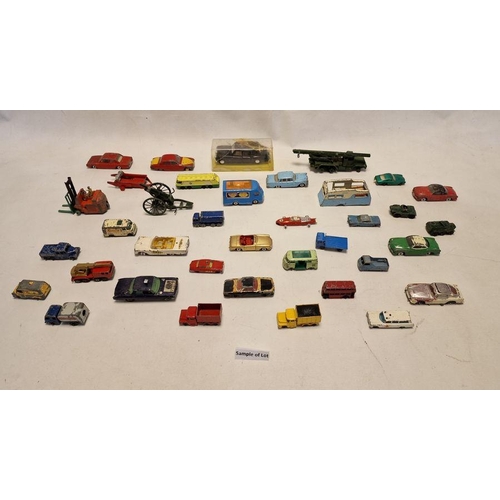 506 - Collection of play worn Dinky, Corgi, Spot-On diecast models to Include cased Dinky Toys 152 Rolls R... 