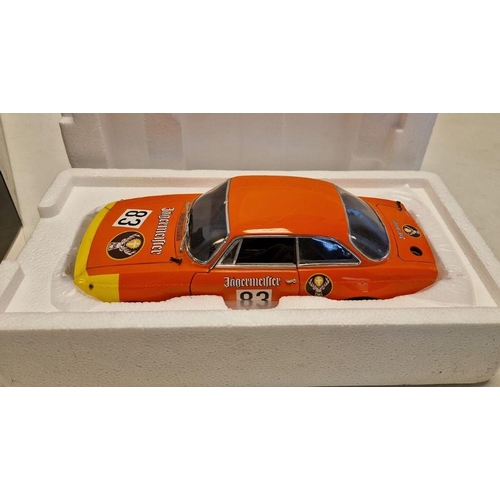 518 - Boxed Minichamps 1:18 scale diecast model Alfa Romeo GTA 1300 Junior R.Mascke DRM 1972