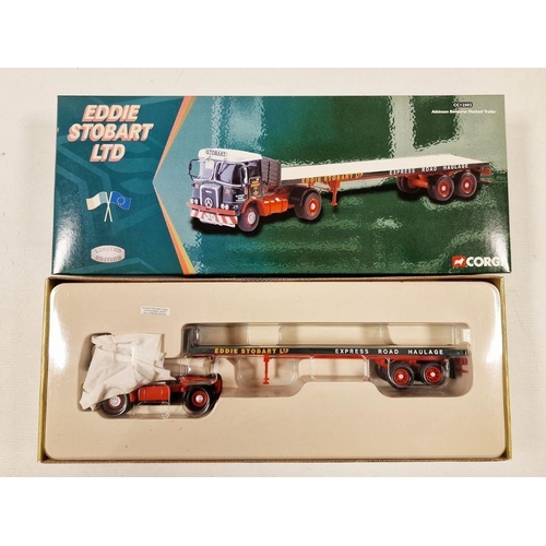 528 - Two Boxed Limited Edition Corgi Eddie Stobart LTD diecast Models to include CC12203 1:50 scale Scani... 