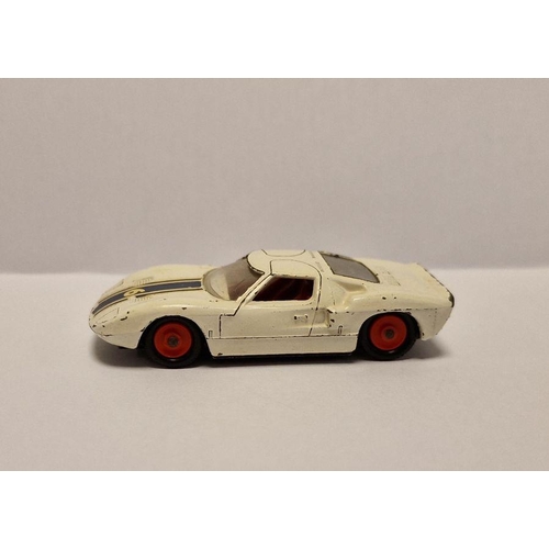 541 - Matchbox Lesney unboxed diecast model Matchbox series no. 41 Ford GT with White Body, no.6 decal, re... 