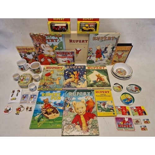 643 - Collection of Rupert related items to include Rupert Books, The Rupert Collection 51010 1928 Chevrol... 