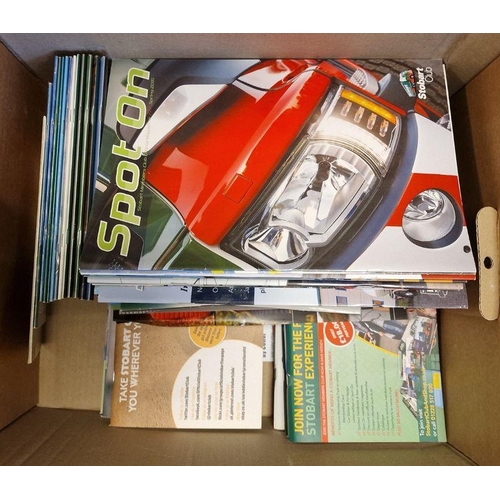 648 - Large collection of 'Spot On' the Stobart members club official magazine and the Eddie Stobart  Spot... 