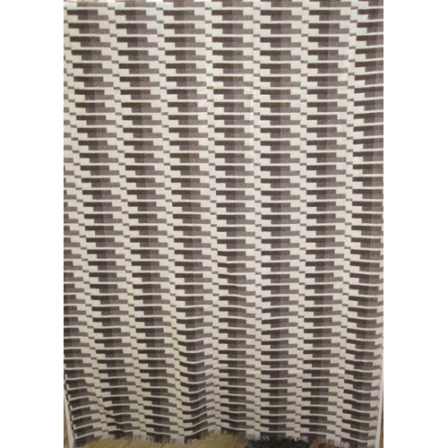 Welsh blanket, labelled 'Holytex - Pure Virgin Wool - made in Wales ...