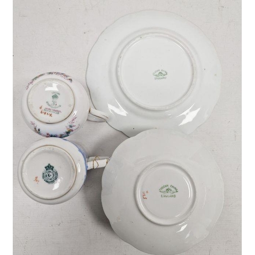 11 - Assorted chinawares to include coffee cans and saucers, Belleek jug and bowl, Royal Doulton teapot o... 