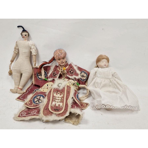 114 - Three vintage dolls